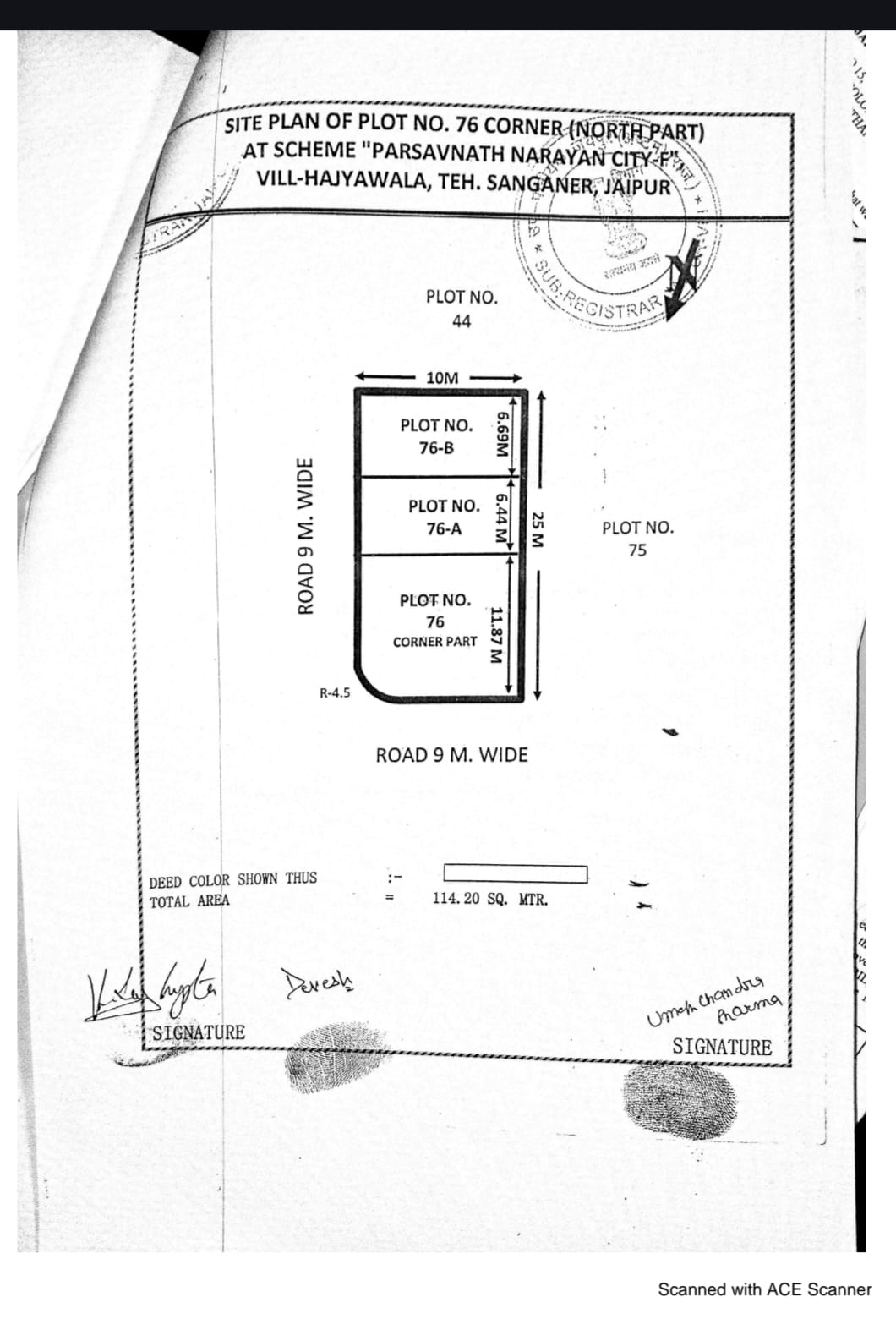 Plot in Near Coaching hub, Partap nagar